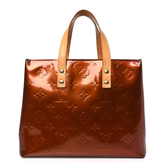 Louis Vuitton Bronze Vernis Monogram Reade PM - Picture 15 of 15